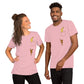 monkey-climbing-for-banana Unisex-T-Shirt