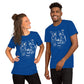 monochrome-tiger Unisex-T-Shirt