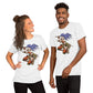 samurai-anime-woman Unisex-T-Shirt