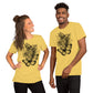 Blume Schmetterling Unisex-T-Shirt