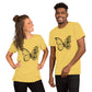 Butterfly-Natur Unisex-T-Shirt