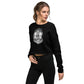 Wikinger Frau Crop-Pullover