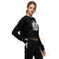 Wikinger Frau Crop-Pullover