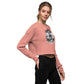 Wikinger Frau Crop-Pullover