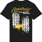 Autoszene Abgedreht T-Shirt-Gelb