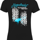 Autoszene Abgedreht T-Shirt-Blau Damen