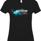 Autoszene Abgedreht T-Shirt-Blau Damen
