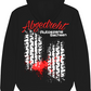 Autoszene Abgedreht Hoodie Cruiser-Rot