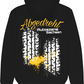 Autoszene Abgedreht Hoodie Cruiser-Gelb