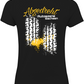 Autoszene Abgedreht T-Shirt-Gelb Damen